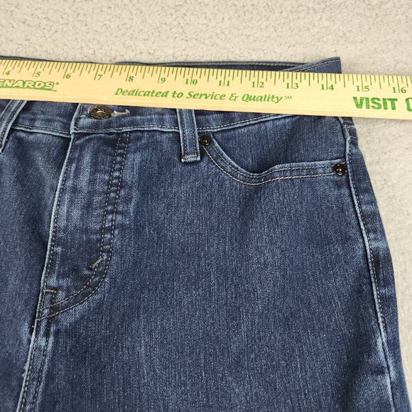 Levi's Jeans Women's 10 Perfectly Slimming 512 Skinny Dark Wash Pants Stretch - Picture 5 of 14